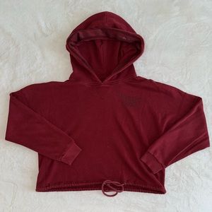 Abercrombie Women’s Cropped Hoodie Size Large